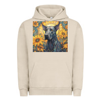 Pigment French Oak great dane Urban Hoodie - Unal Design