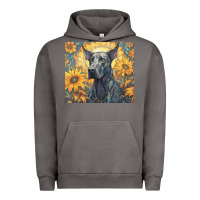 Pigment Tornado great dane Urban Hoodie - Unal Design
