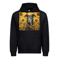 Black greyhound Urban Hoodie - Unal Design