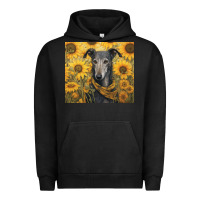 Pigment Black greyhound Urban Hoodie - Unal Design