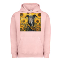 Pigment Salmon greyhound Urban Hoodie - Unal Design