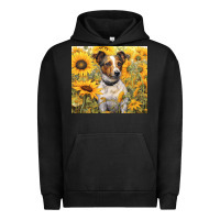 Pigment Black jack russel terrier Urban Hoodie - Unal Design
