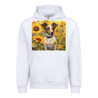 White jack russel terrier Urban Hoodie - Unal Design