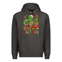 Smoke christmas cactus merry cactmas Premium Hoodie - Zillion Design Studio