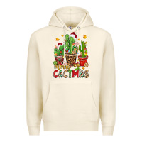Tofu christmas cactus merry cactmas Premium Hoodie - Zillion Design Studio
