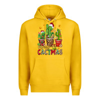 Lemon christmas cactus merry cactmas Premium Hoodie - Zillion Design Studio