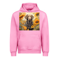 Fuchsia Pink labrador retriever Urban Hoodie - Unal Design