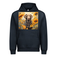 Navy labrador retriever Urban Hoodie - Unal Design