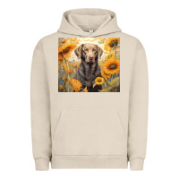 Pigment French Oak labrador retriever Urban Hoodie - Unal Design