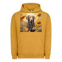 Pigment Peanut Butter labrador retriever Urban Hoodie - Unal Design