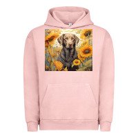 Pigment Salmon labrador retriever Urban Hoodie - Unal Design