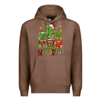 Chestnut christmas cactus feliz navidad Premium Hoodie - Zillion Design Studio