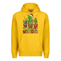 Lemon christmas cactus feliz navidad Premium Hoodie - Zillion Design Studio