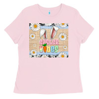 Bubblegum Pink easter vibes tumbler Ladies Tee - Artiststas
