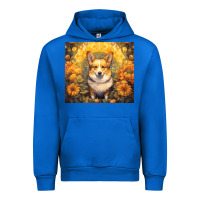 Cobalt pembroke welsh corgi Urban Hoodie - Unal Design