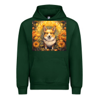Foreset Green pembroke welsh corgi Urban Hoodie - Unal Design