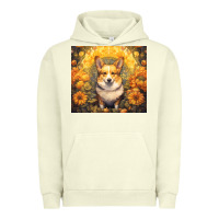 Pigment Pistachio pembroke welsh corgi Urban Hoodie - Unal Design