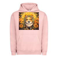 Pigment Salmon pembroke welsh corgi Urban Hoodie - Unal Design