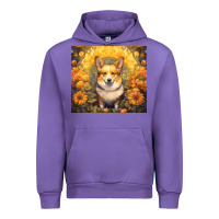 Tulip pembroke welsh corgi Urban Hoodie - Unal Design