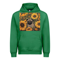 Emerald pug Urban Hoodie - Unal Design