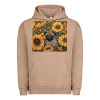 Pigment Burro pug Urban Hoodie - Unal Design