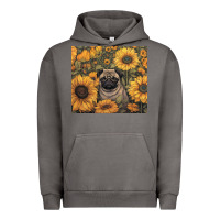 Pigment Tornado pug Urban Hoodie - Unal Design