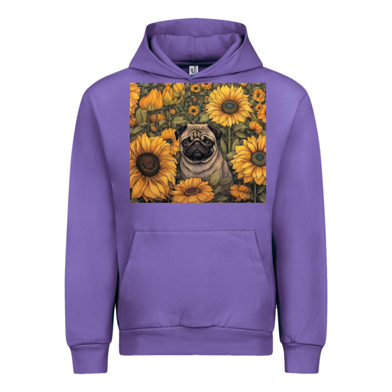 Pug Urban Hoodie by Unal Design | Teevron