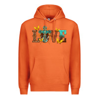 Carrot love with cross Premium Hoodie - texasbilliewilder