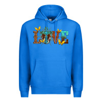 True Royal love with cross Premium Hoodie - texasbilliewilder