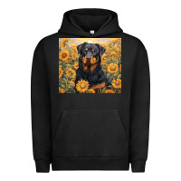 Pigment Black rotweiler Urban Hoodie - Unal Design