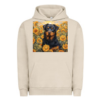 Pigment French Oak rotweiler Urban Hoodie - Unal Design