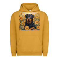 Pigment Peanut Butter rotweiler Urban Hoodie - Unal Design