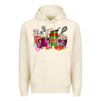 Tofu lunch lady coffee cups Premium Hoodie - texasbilliewilder