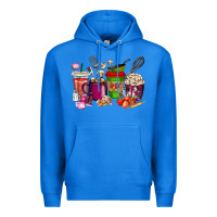 True Royal lunch lady coffee cups Premium Hoodie - texasbilliewilder