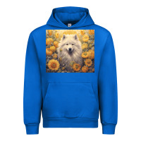 Cobalt samoyed Urban Hoodie - Unal Design