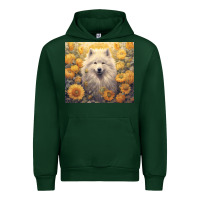 Foreset Green samoyed Urban Hoodie - Unal Design