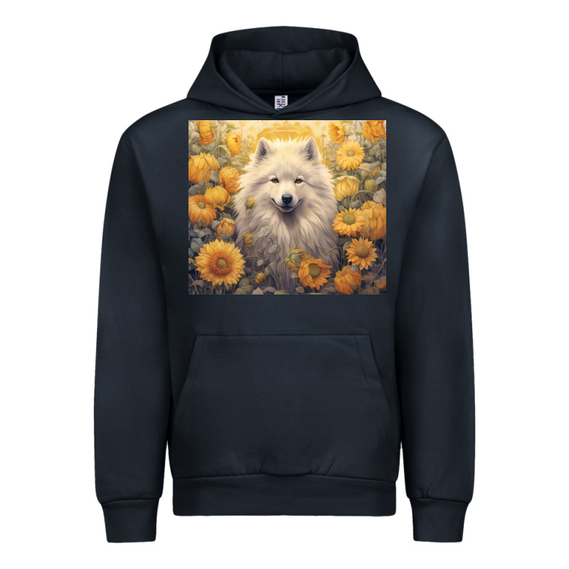 Samoyed Urban Hoodie by Unal Design | Teevron