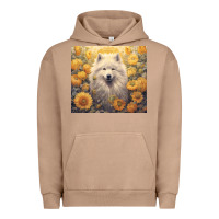 Pigment Burro samoyed Urban Hoodie - Unal Design