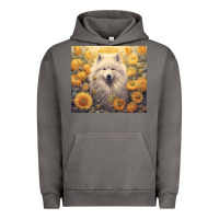 Pigment Tornado samoyed Urban Hoodie - Unal Design