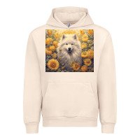 Sandshell samoyed Urban Hoodie - Unal Design