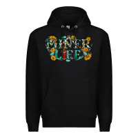 Black miner life Premium Hoodie - texasbilliewilder