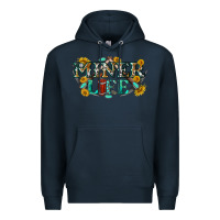 Navy miner life Premium Hoodie - texasbilliewilder