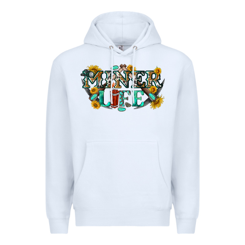 Miner Life Premium Hoodie by texasbilliewilder | Teevron