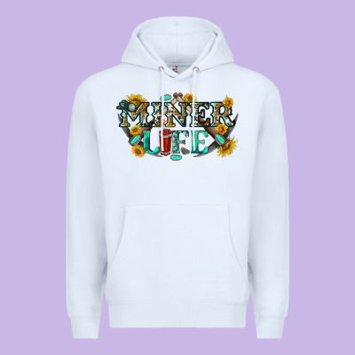 Premium Hoodie miner life