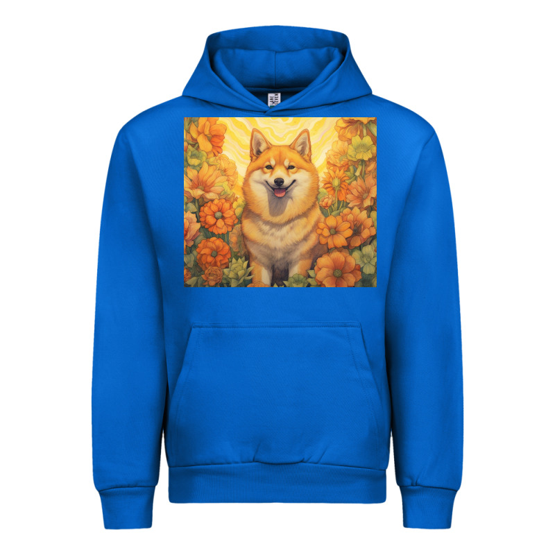 Shiba Inu Urban Hoodie by Unal Design | Teevron