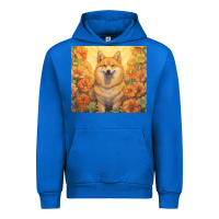 Cobalt shiba inu Urban Hoodie - Unal Design