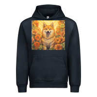 Navy shiba inu Urban Hoodie - Unal Design