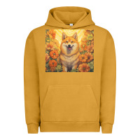 Pigment Peanut Butter shiba inu Urban Hoodie - Unal Design