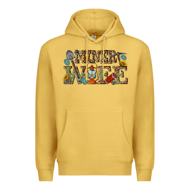 Miner Wife Premium Hoodie by texasbilliewilder | Teevron