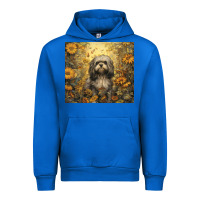 Cobalt shih tzu Urban Hoodie - Unal Design